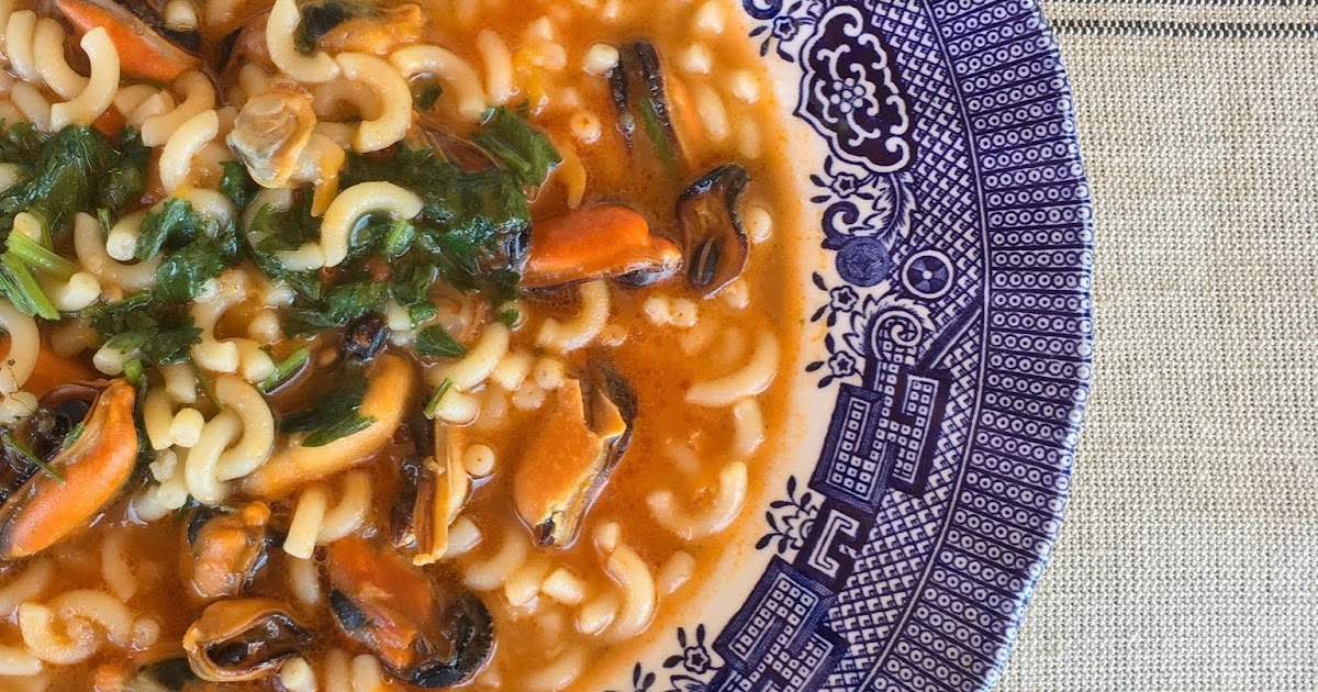 Receitas - Massada de mexilhão